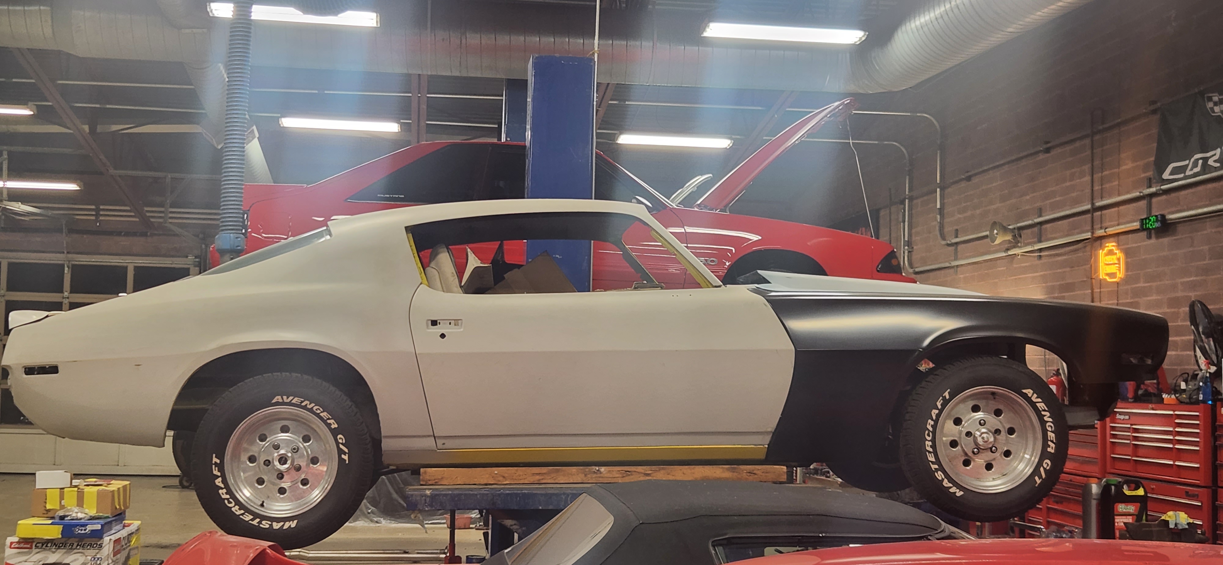 1971 Camaro split bumper 